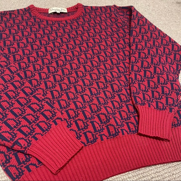 Dior Rare Vintage Trotter Monogram Sweater - Picture 5 of 8